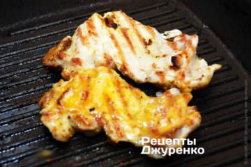 намазати курку жовтком
