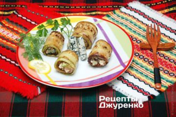 Рулетики из кабачка фото Рулетики из кабачка