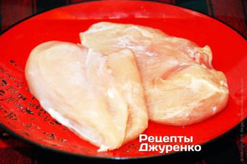 Куряче філе для страви Куряче філе для страви