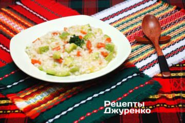 ризотто с кабачком