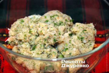 Готовый фарш для рыбных тефтелей