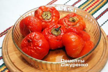 перец запечь до готовности