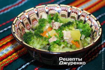 Суп з брокколі