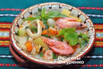 Суп з морепродуктів