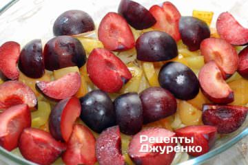 Выложить сливы в форму Выложить сливы в форму