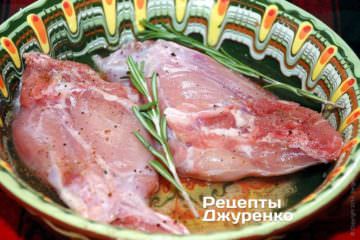Маринувати м'ясо кролика
