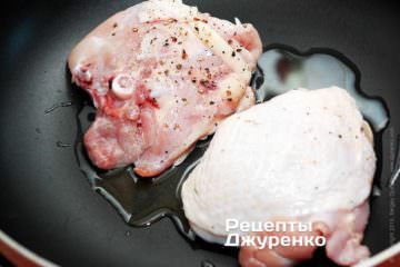 жарить курицу на масле