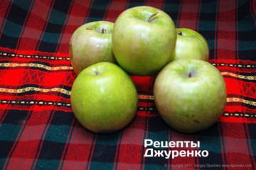 кисло-сладкие яблоки