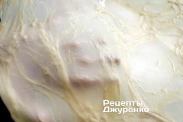 тесто тонкое и прозрачное