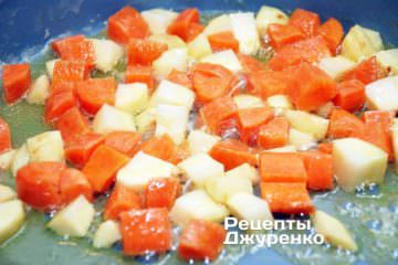 обжаренные овощи