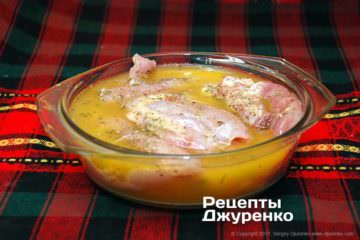замариновать курицу