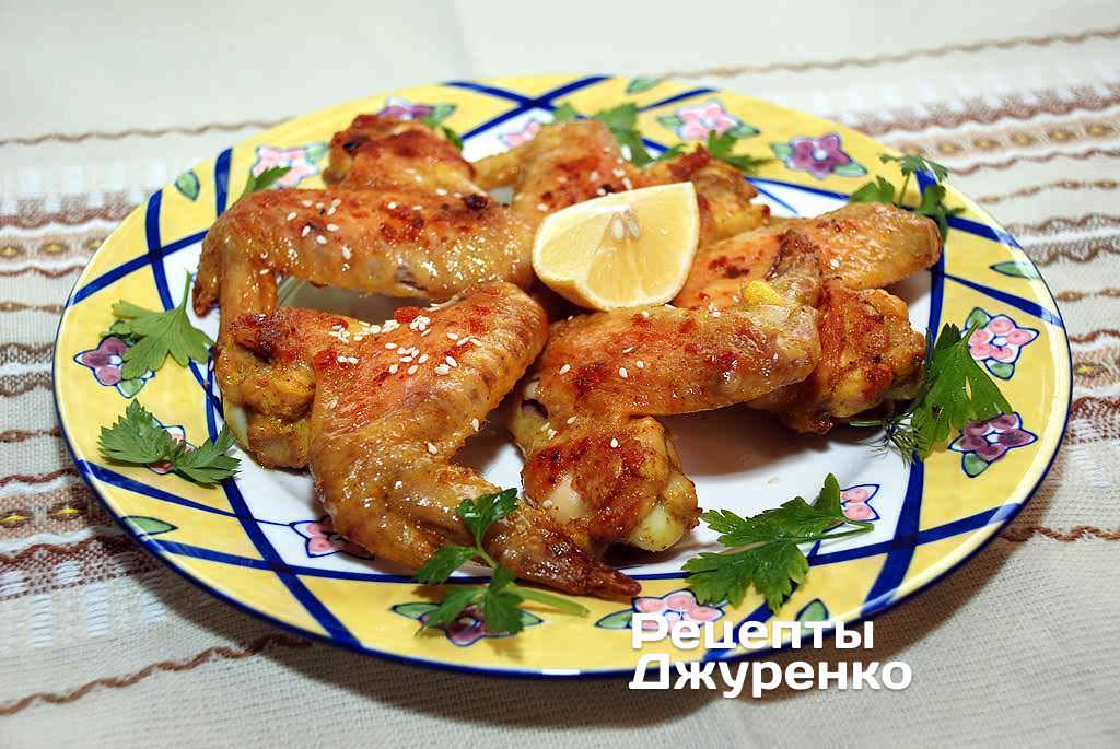 Как приготовить вкусные куриные крылышки в духовке: рецепт