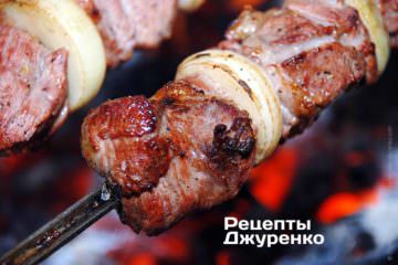 Маринування шашлику