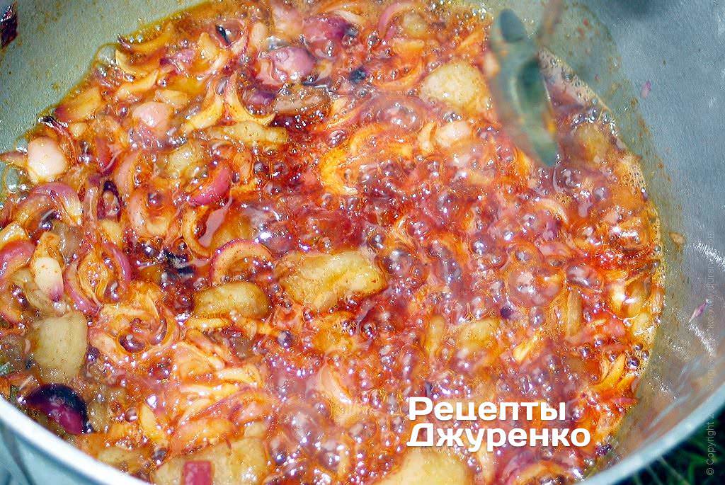 Засыпать картофель.