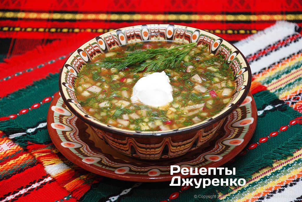 Рецепт приготування Окрошка Окрошка