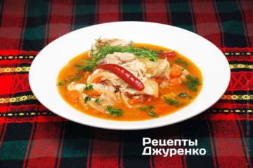 Куриный суп с вермишелью классический