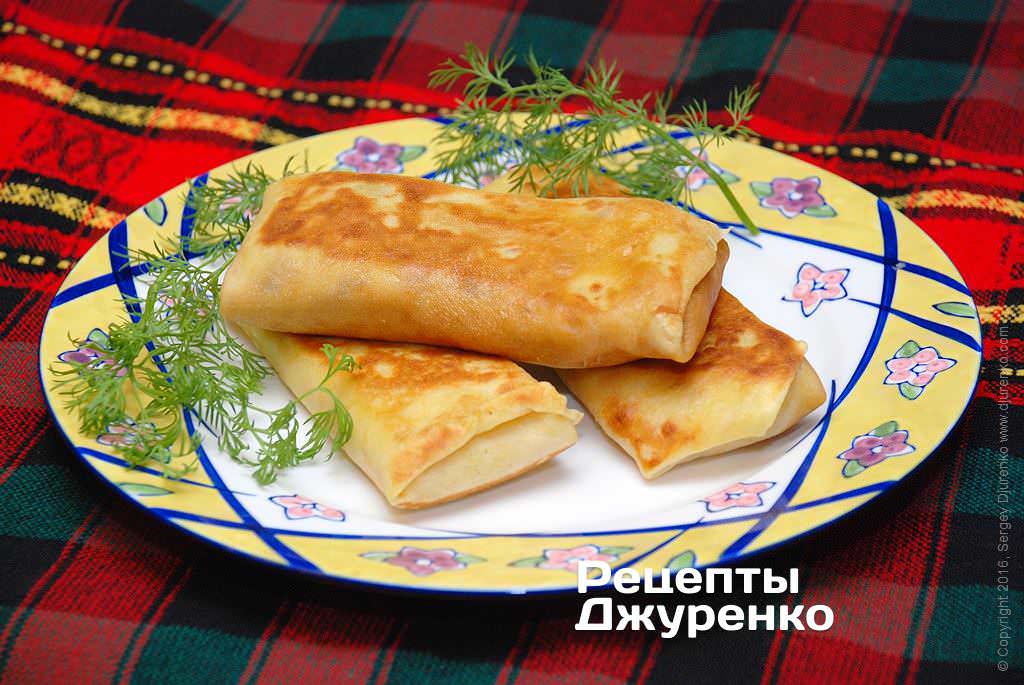 Блинчики с курицей