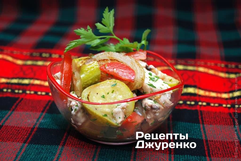 Закуска з кабачком