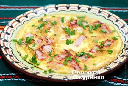 Яйця з шинкою — англійський сніданок