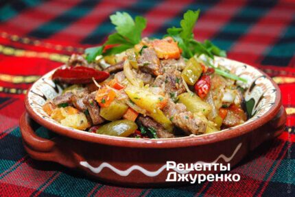 Азу по-татарски из говядины