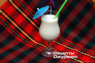 Фото рецепта молочный коктейль