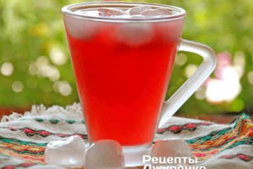 Фото рецепта чай каркаде — освіжаючий напій