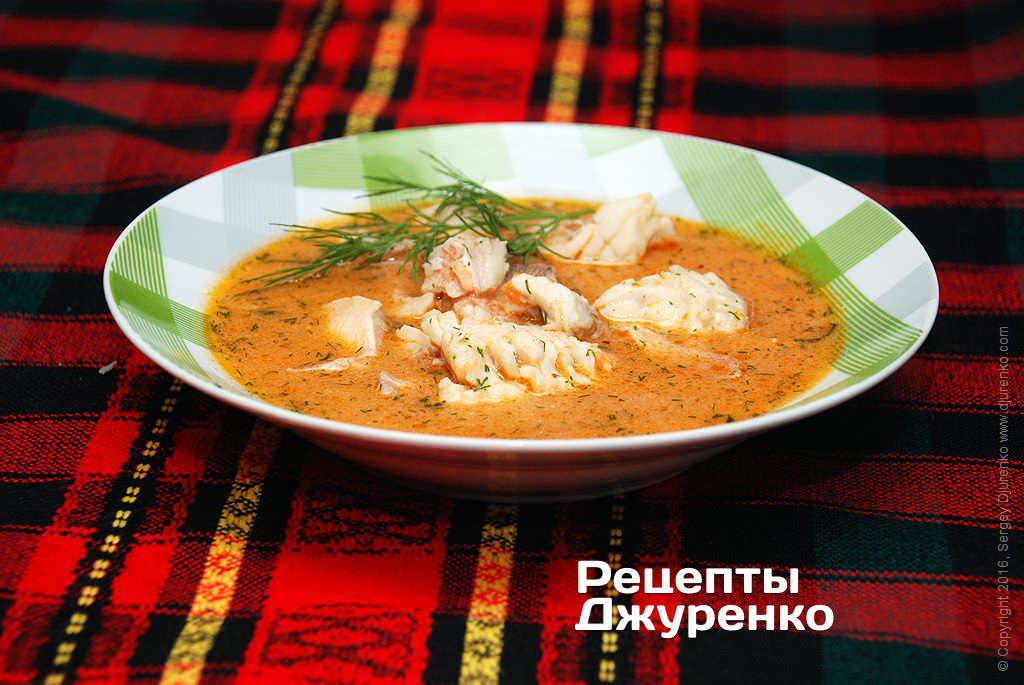 Рецепт приготовления супа из рыбы Суп из рыбы