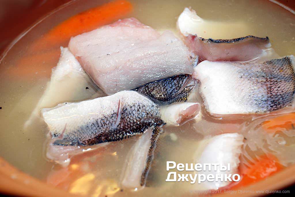 Суп рыбный из судака