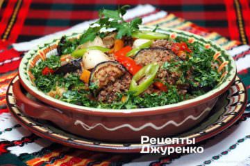 Рагу баклажаны с мясом