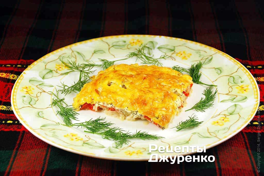 Вкусный запеченный судак под сыром.