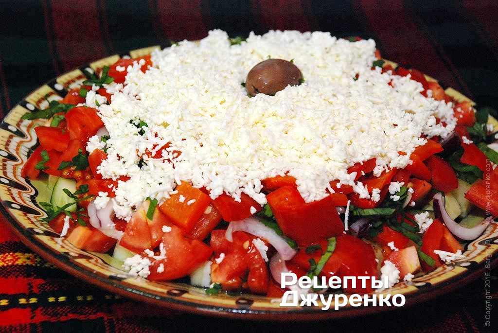 Рецепт приготовления салата с печеным перцем Салат с печеным перцем