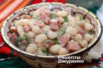 Фасоль с мясом