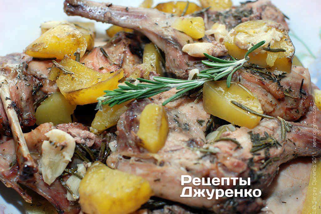 Рецепт приготовления кролика запеченного Кролик запеченный