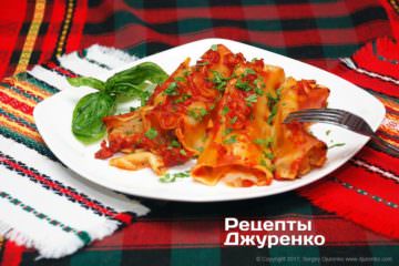 Фаршированные каннеллони