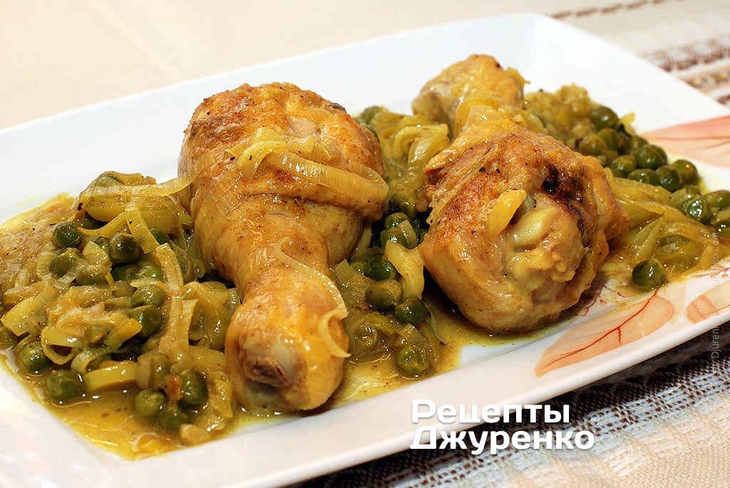 Рецепт приготування Курячі ніжки в соусі Курячі ніжки в соусі