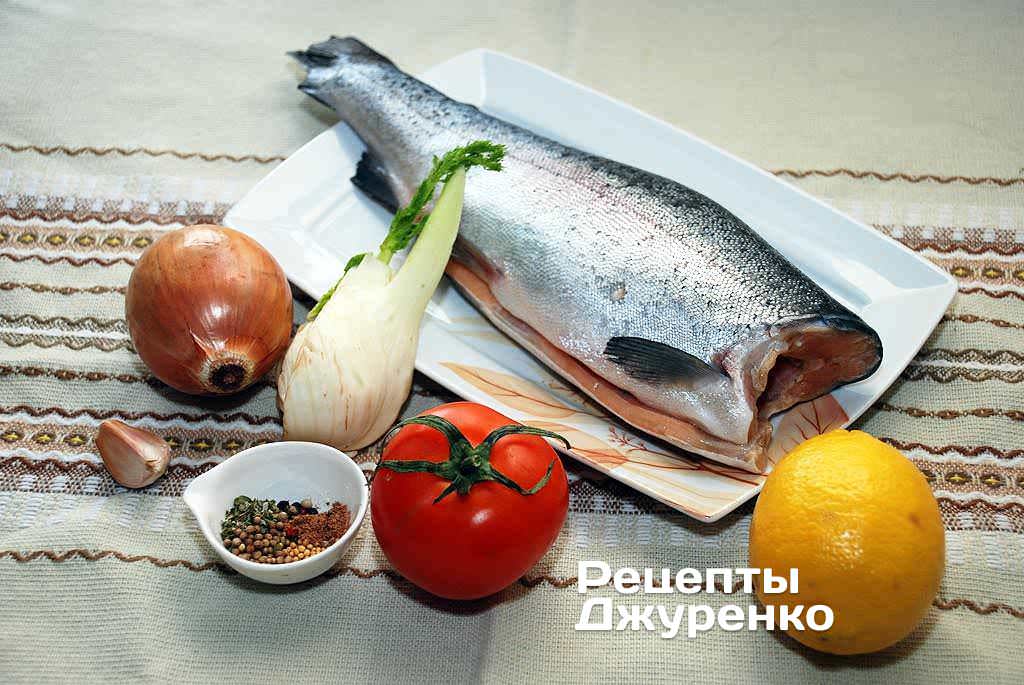 Форель в духовке.