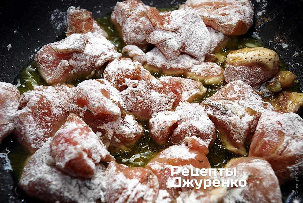 Как приготовить куриные кусочки. Кусочки жареной курицы.