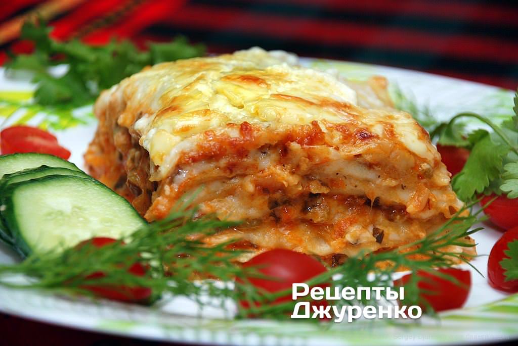 Готовим вкусную овощную лазанью без теста дома - простой и быстрый рецепт