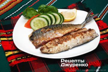 Скумбрия на решетке