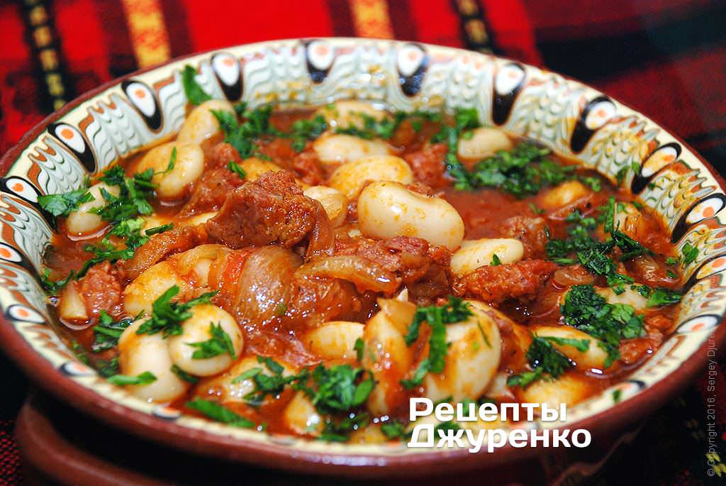 Рецепт приготування Квасоля з ковбасою Квасоля з ковбасою