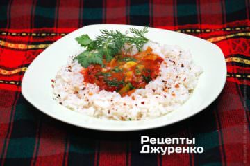 Фото рецепта рис з томатом