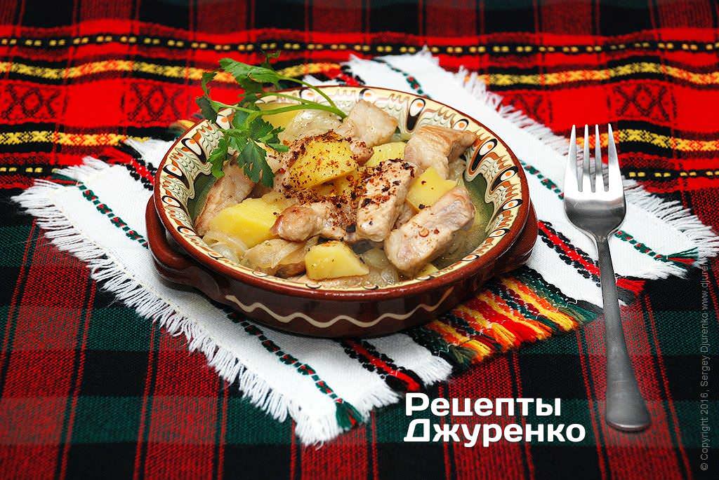 Свинина с картофелем