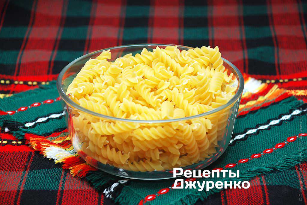 Паста fusilli.