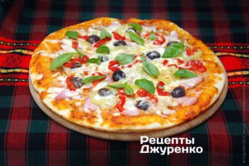 Пицца с болгарским перцем