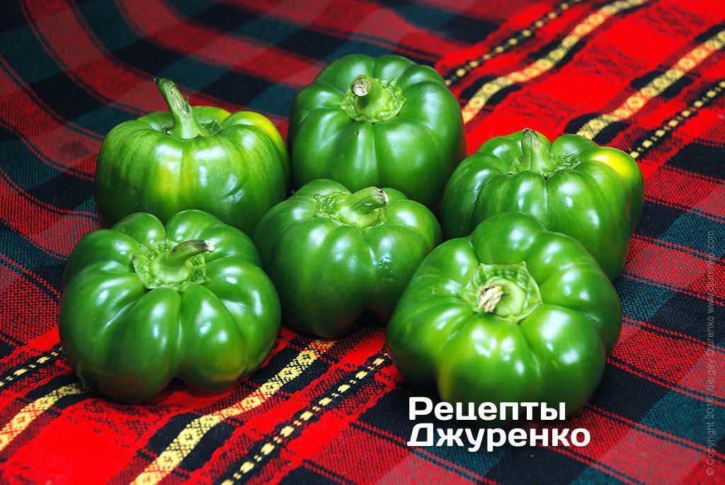 Перцы для фаршировки овощами.