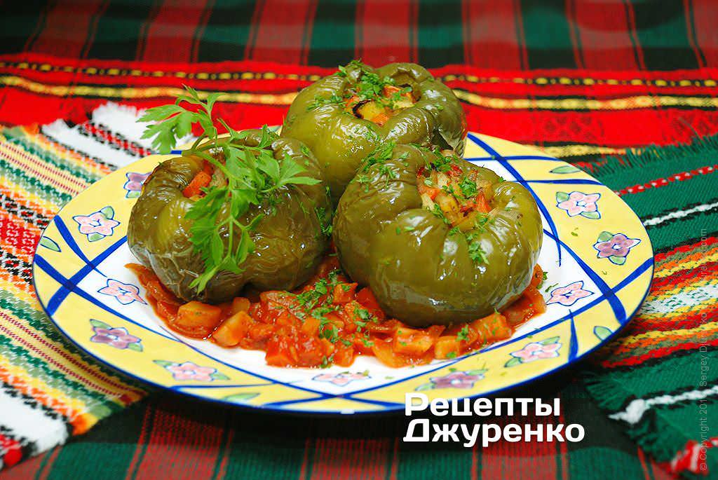 Фаршированные Перцы Вкусные Рецепты Фото