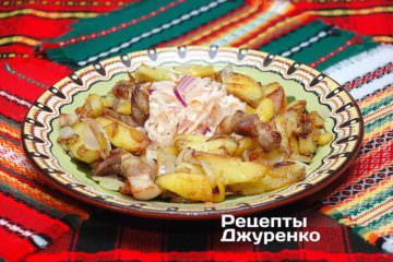 Картошка жаренная на сковороде