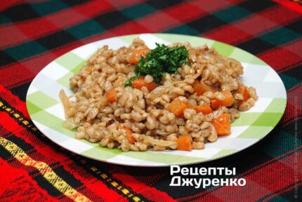 Гарнир из перловки