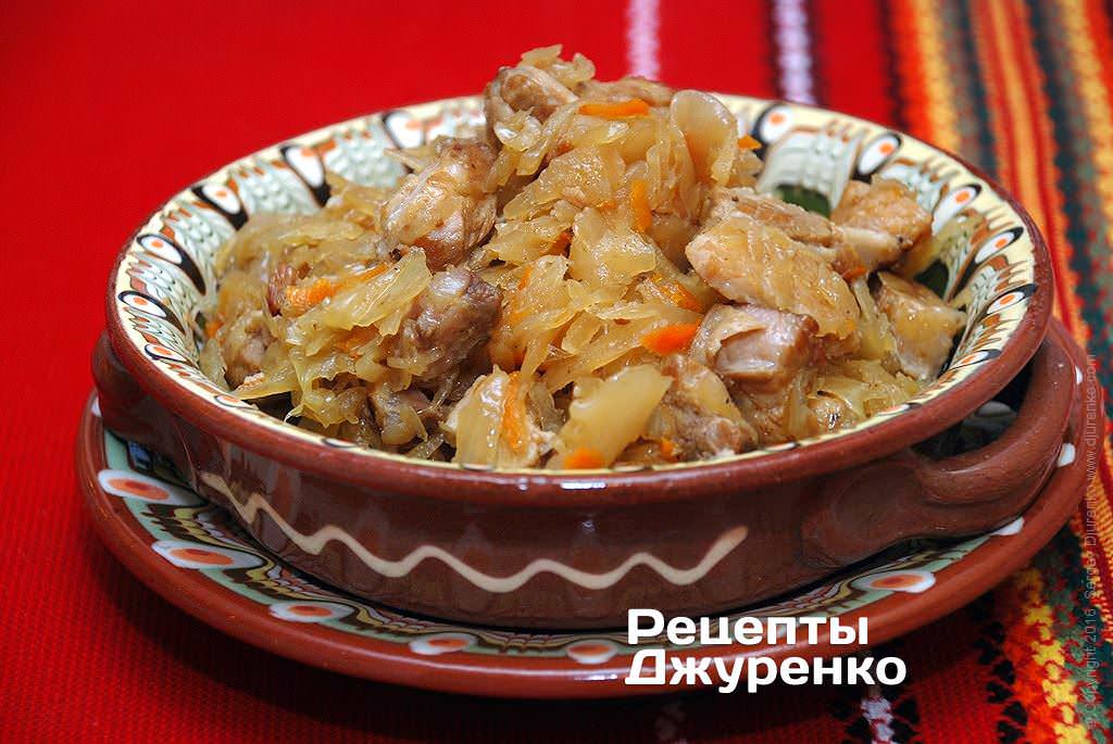 Капуста тушеная с мясом — пошаговый рецепт с фото