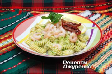 Паста с креветками